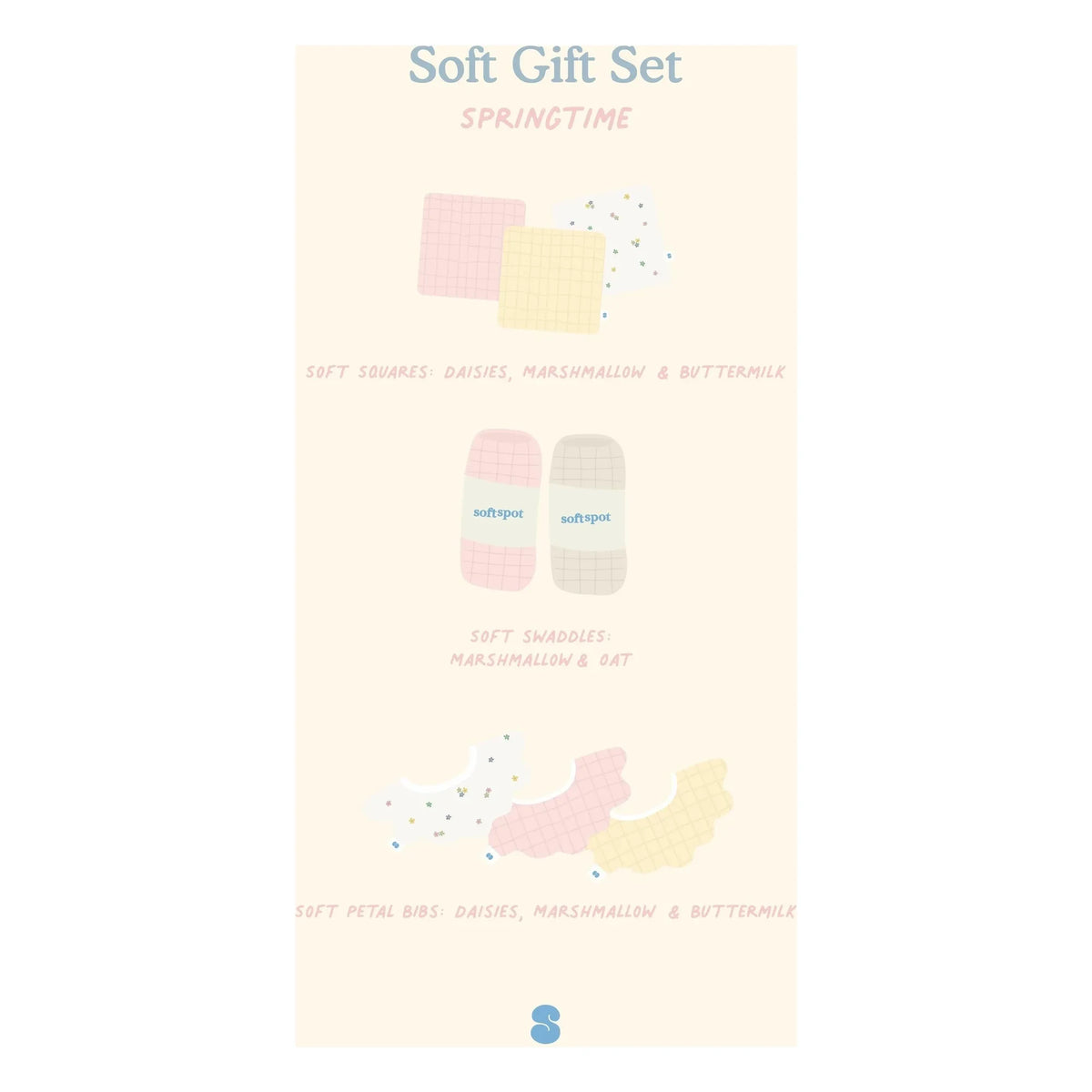 Soft Spot – Geschenkset zur Frühlingsgeburt | Ecru
