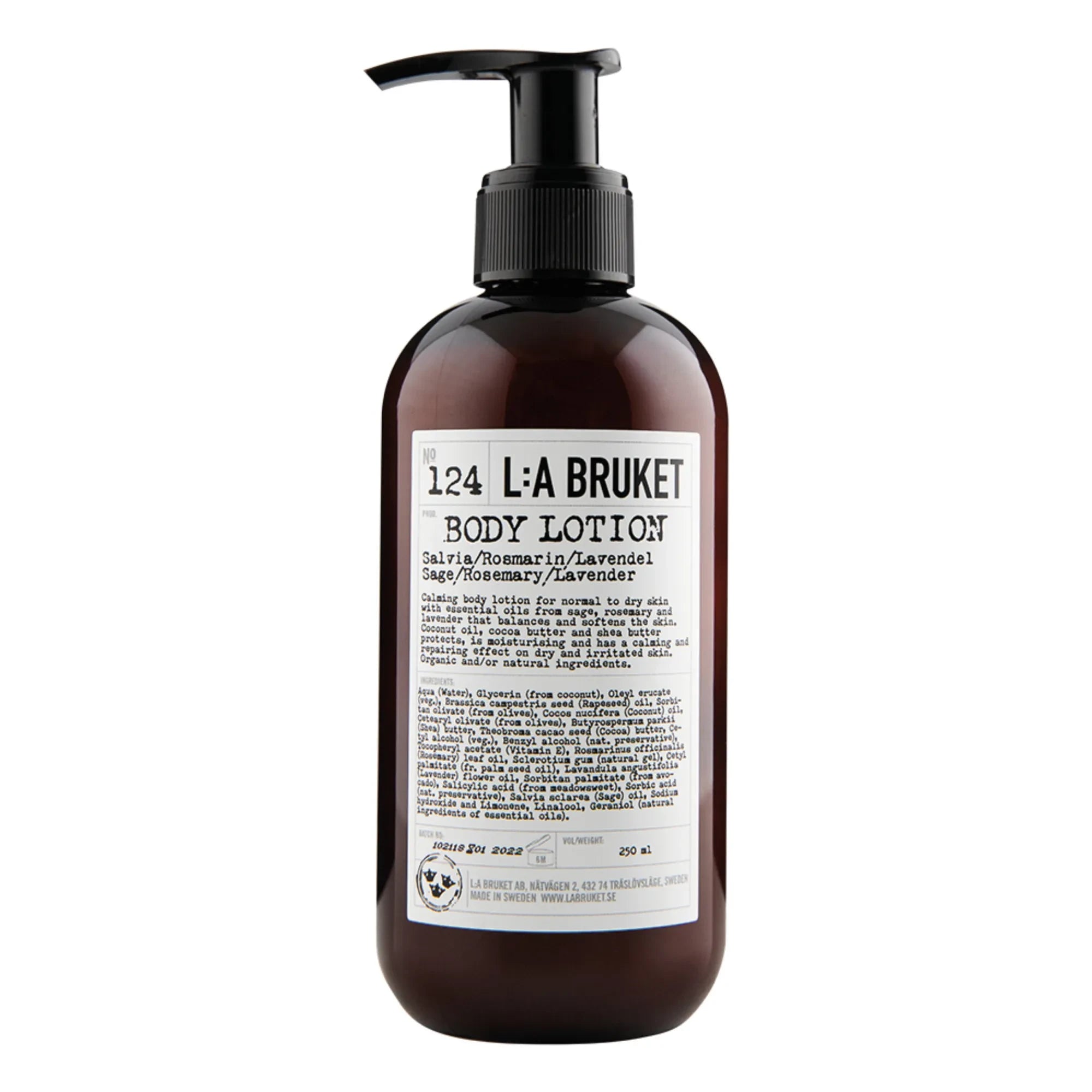 L:A BRUKET - Sage Rosemary ve Lavanta Vücut Losyonu 124 - 240 ml