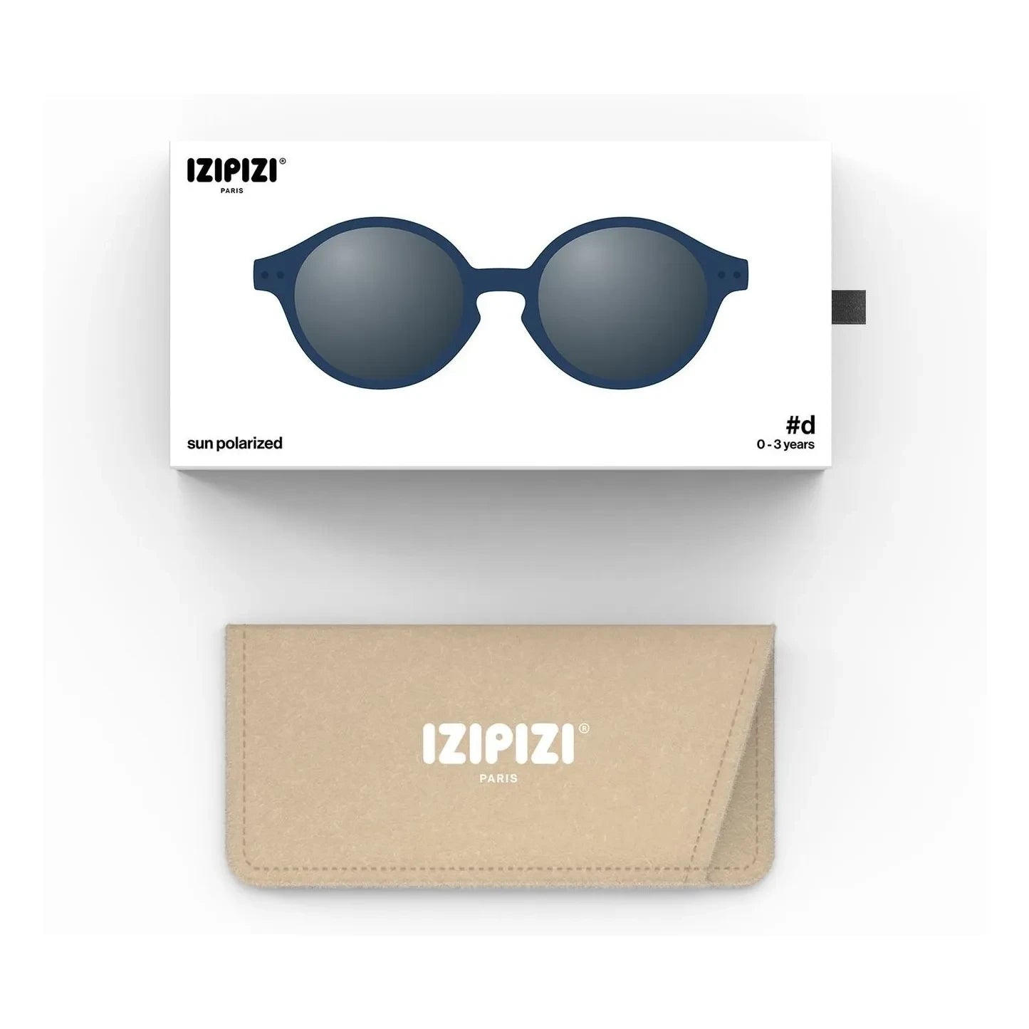 IZIPIZI - Sunglasses #D Baby | Dark Blue