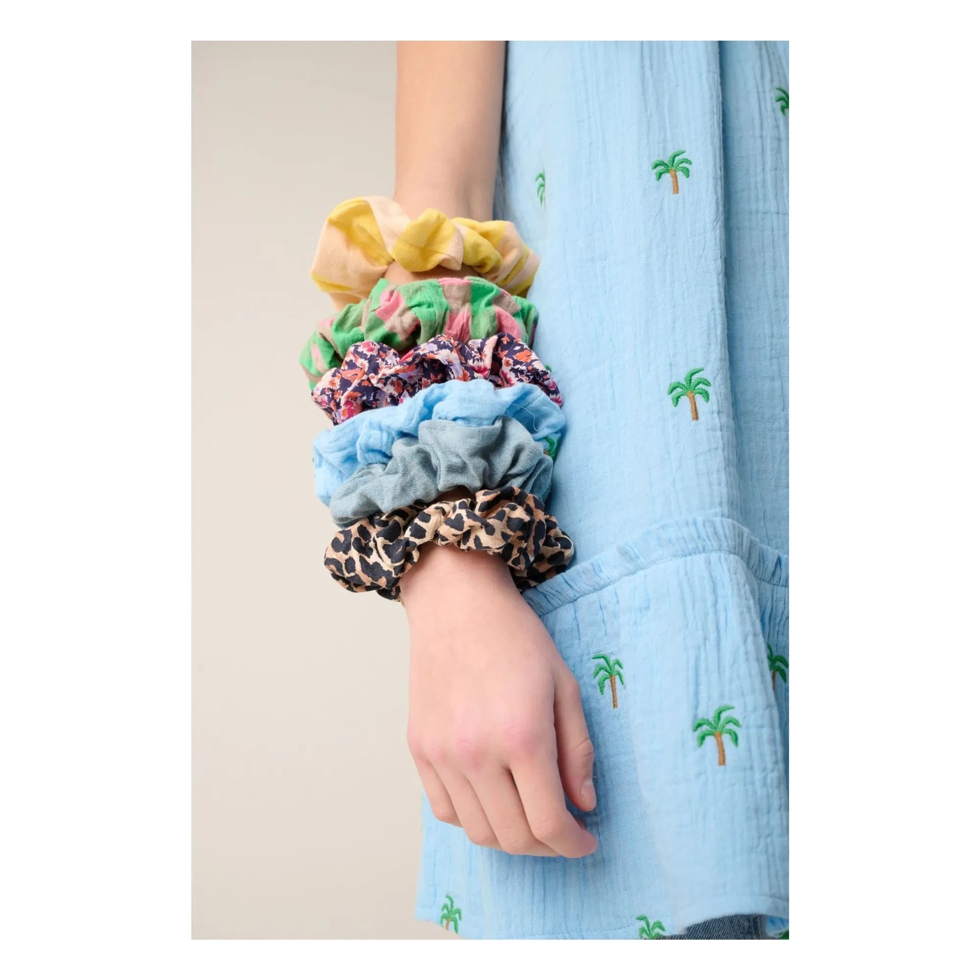 Tumble N'Dry - 3’lü Leopar Toka Seti | Mavi