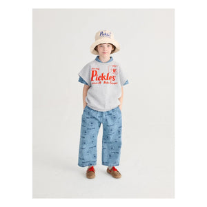 Bobo Choses - Organik Pamuk Köpek Jean Pantolon | Mavi