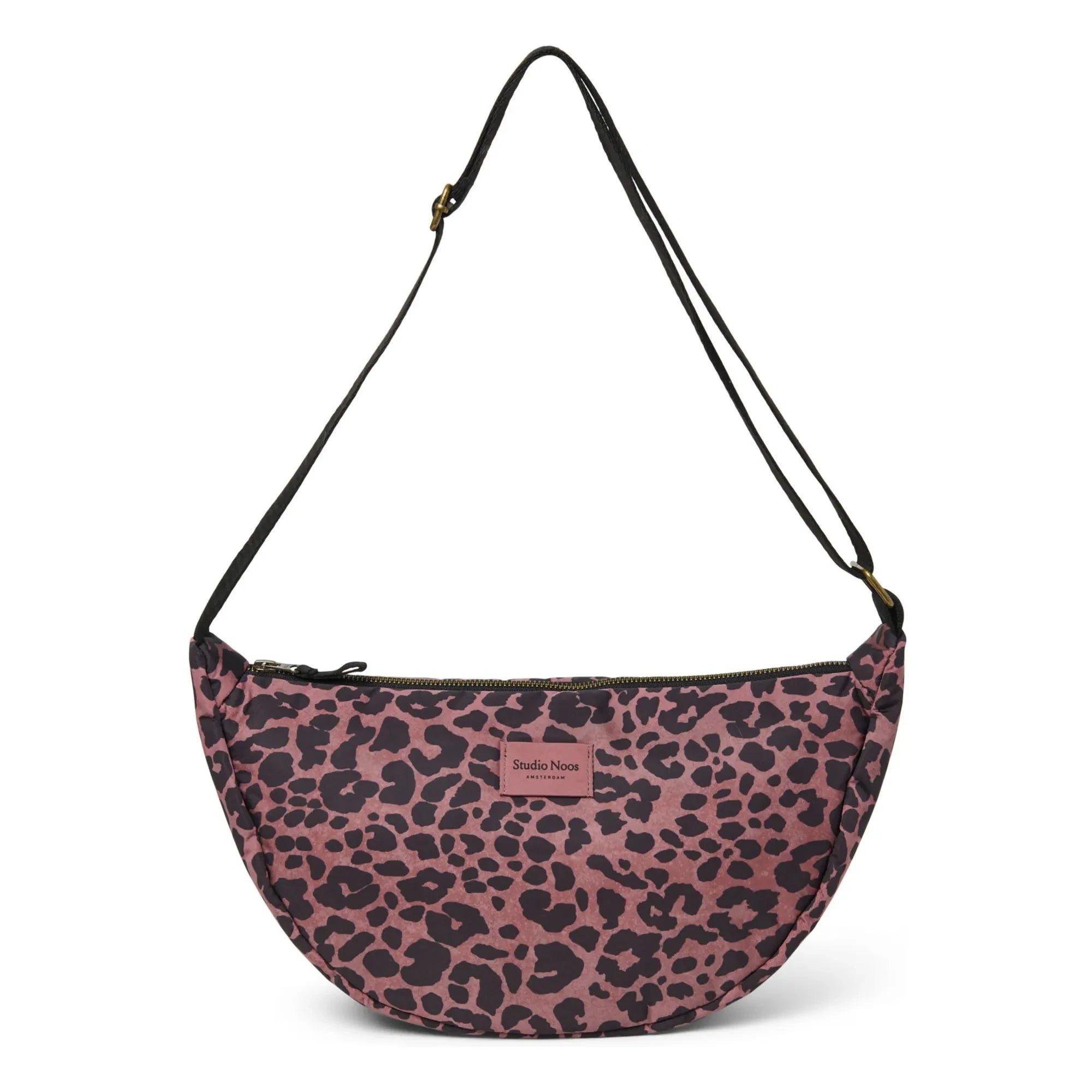 Studio Noos - Gürteltasche mit Leopardenmuster | Rot