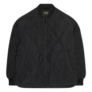 Finger in the nose - Braidy Kapitone Bomber | Siyah