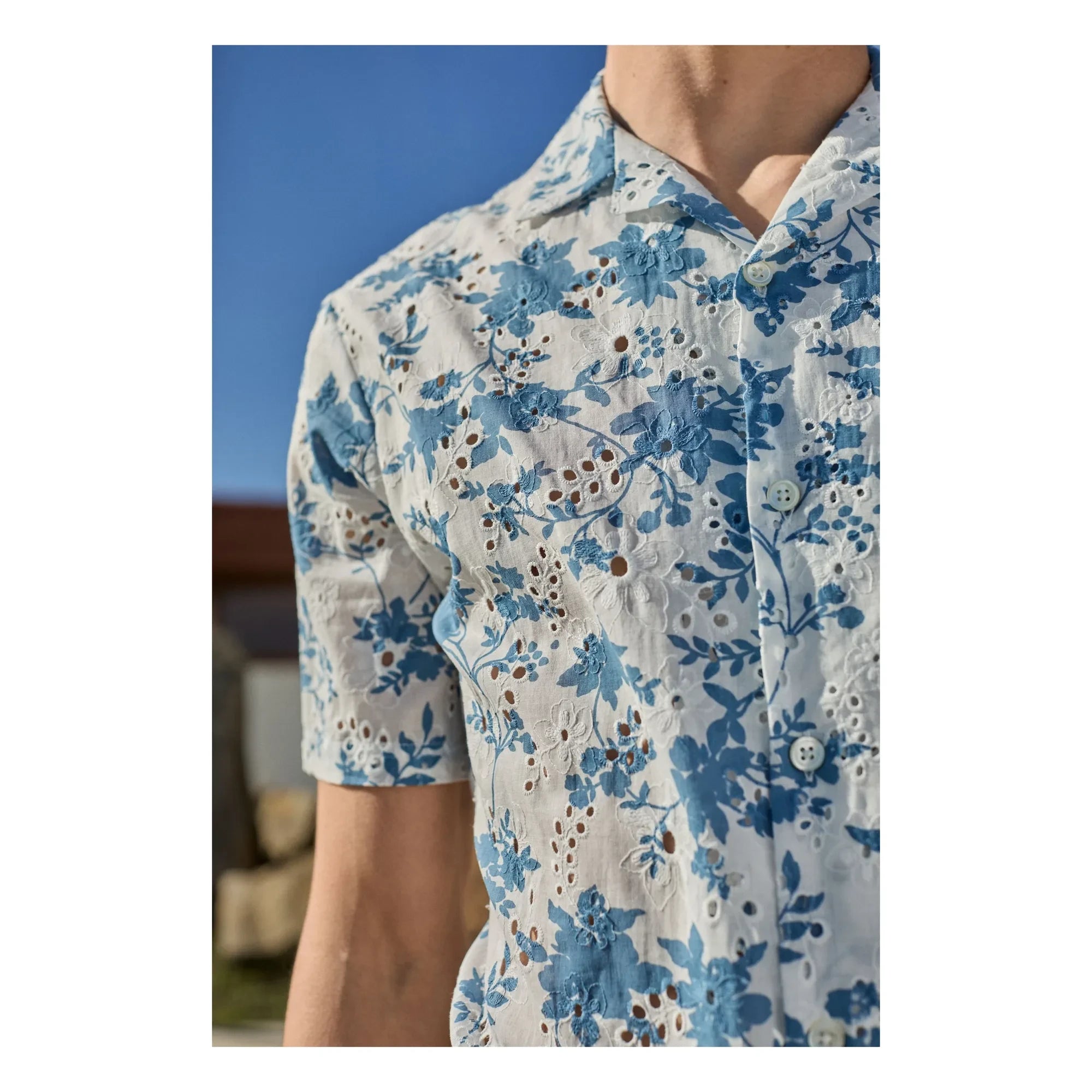 Portuguese Flannel - Minho bluz | Beyaz