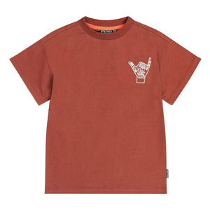 Tumble N'Dry – Oversize T-Shirt Port Douglas Recycelte Baumwolle | Rust