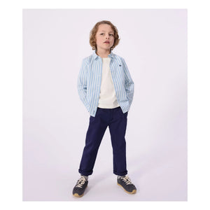 Petit Bateau - Beige Chino-Gabardine-Hose