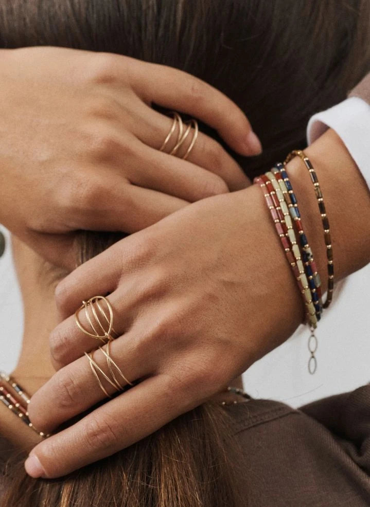 Camille Colette Studio - Baia Carnelian Bracelet | Multicolor