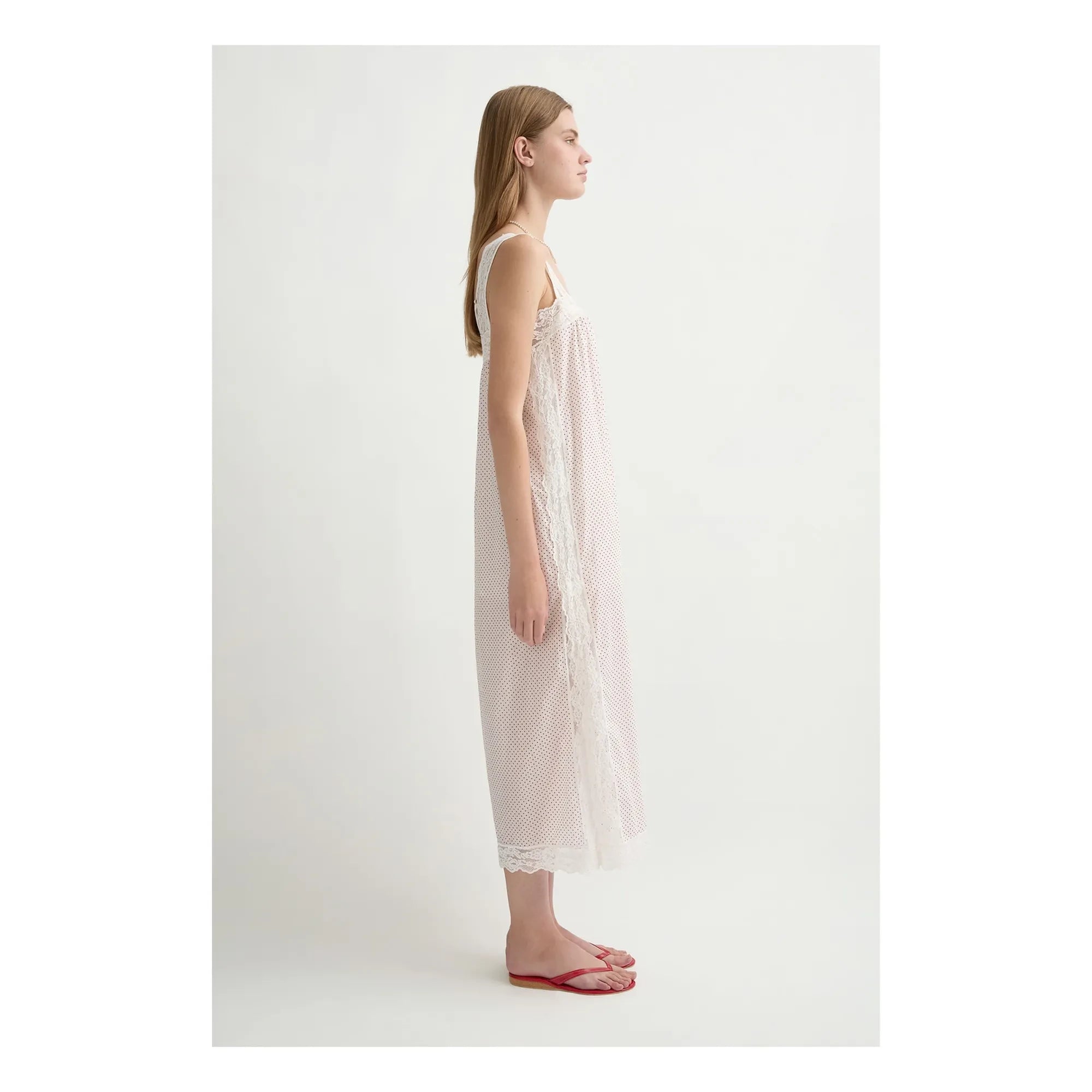 Posse - Marlowe Pois Kleid | Rot