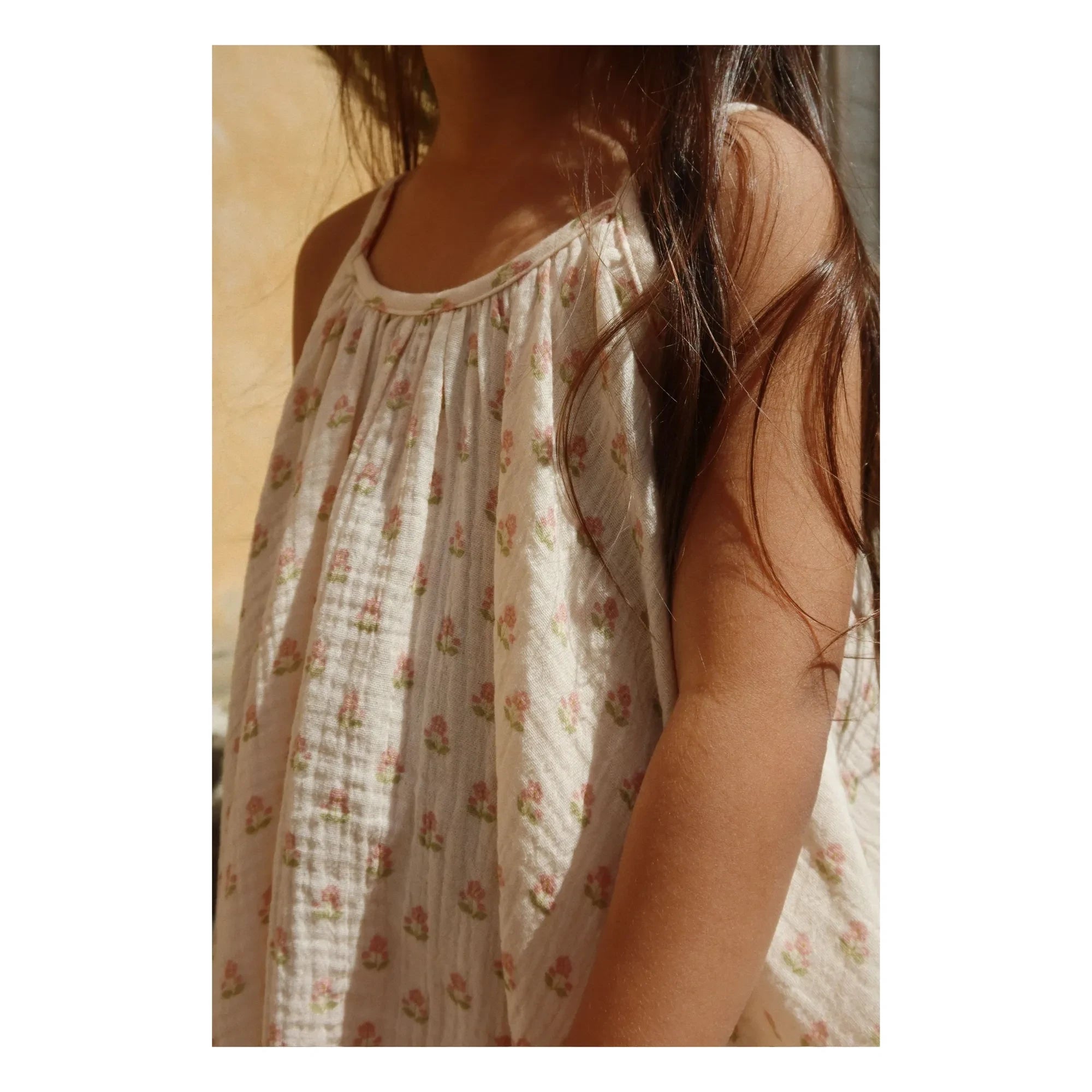 Konges Sløjd - Coconut organic cotton strapless dress | Light Pink