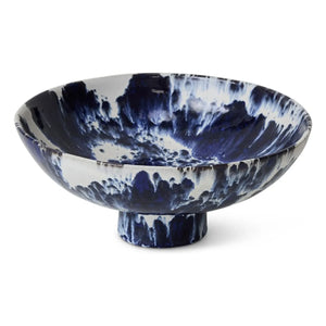 HKliving - Stoneware kaideli kase | İndigo