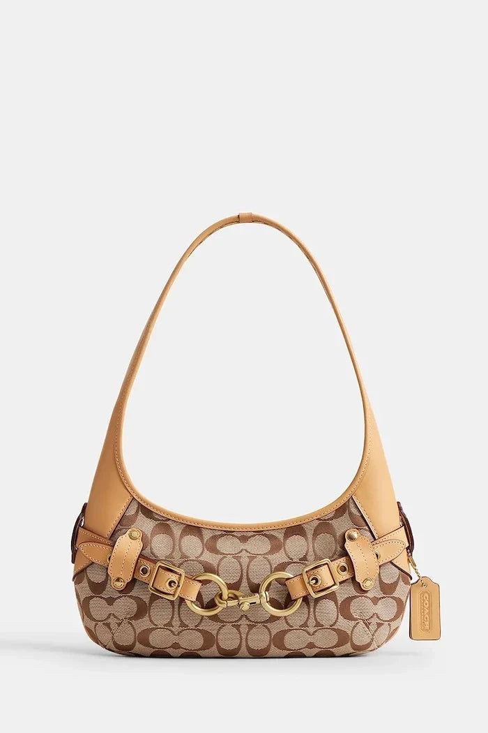 Coach Belted Ergo Shoulder Bag 26 kadın hobo çanta