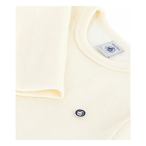 Petit Bateau - Yün Tişört | Ekru