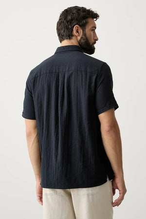 Barbour Kingswood pamuk ve elastan erkek gömleği
