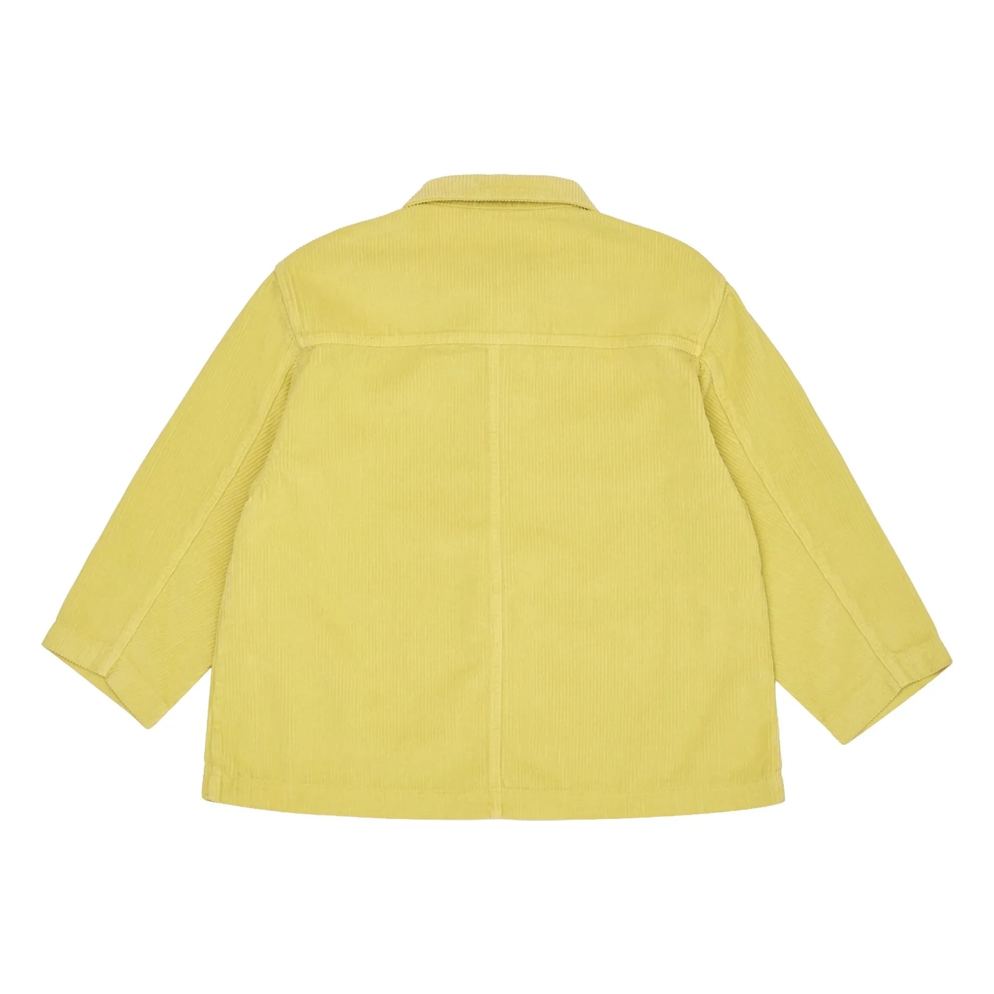 Main Story - Organik Pamuklu Kadife Overshirt | Sarı