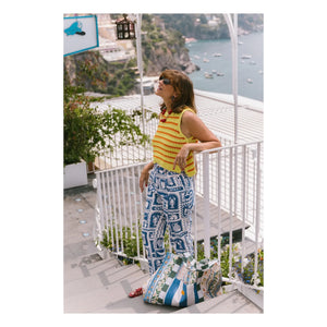 Favorite People - Positano Pants Olives - Women's Collection | Blue
