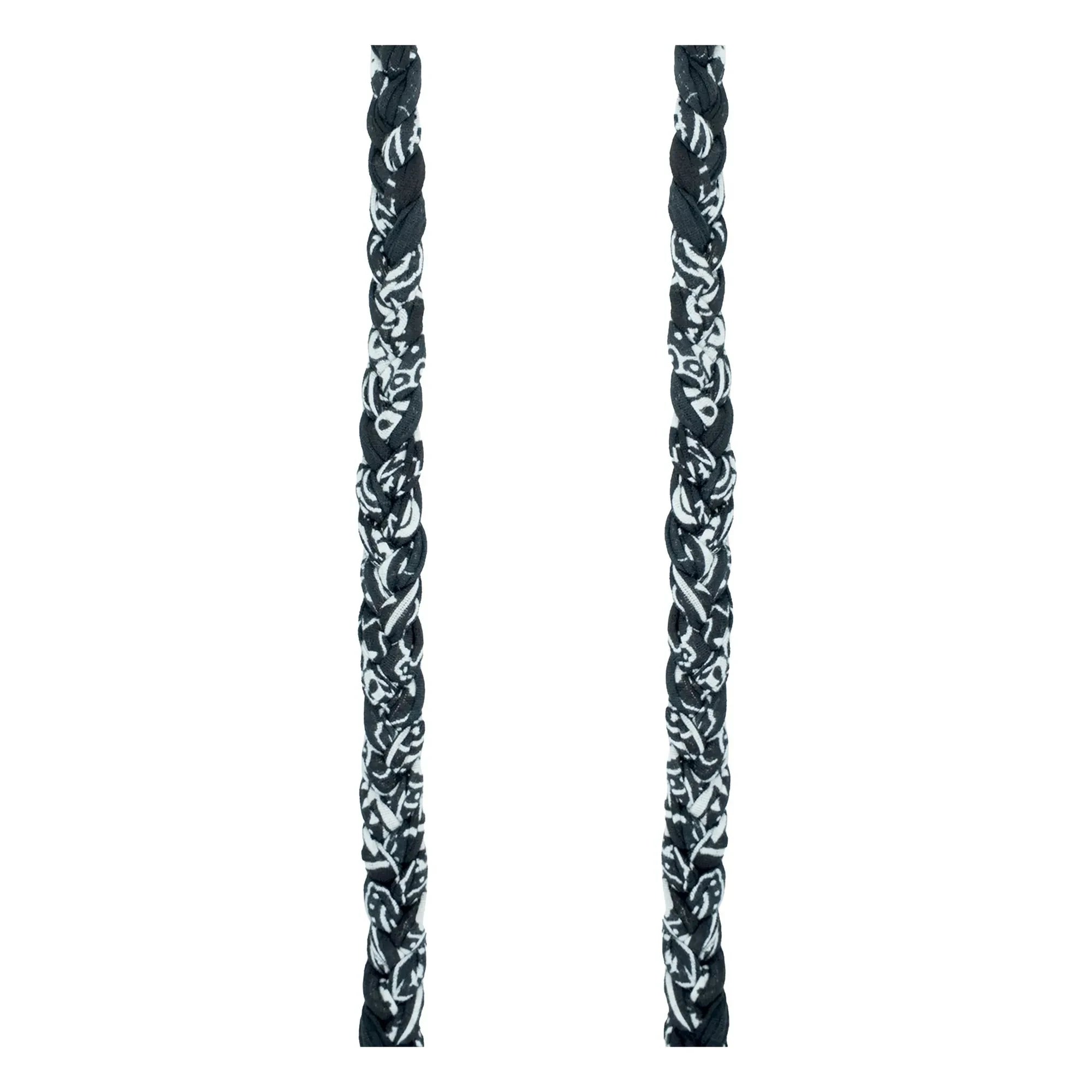 LaCoqueFrançaise - Geflochtene Kordel Della 120 cm | Schwarz