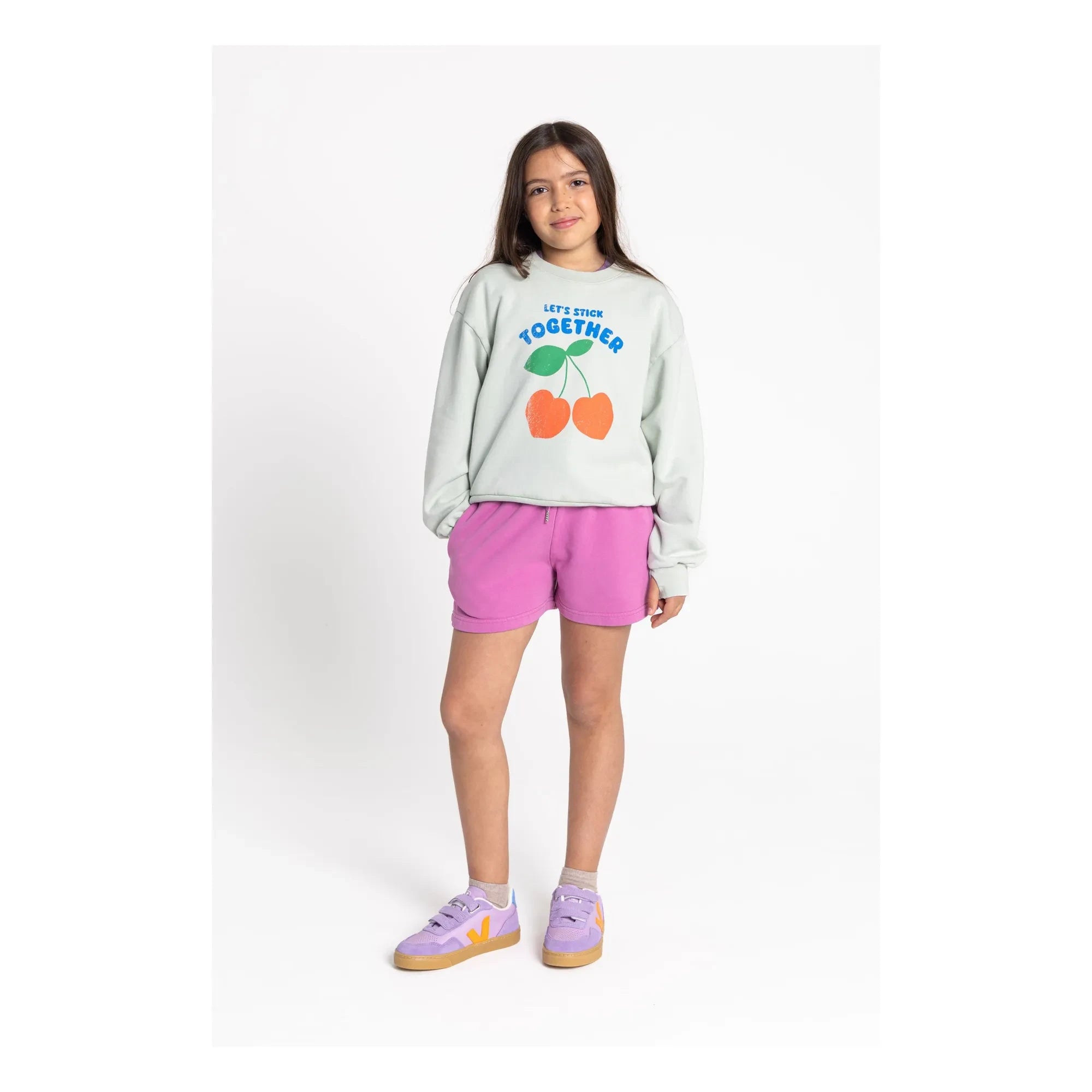 Hundred Pieces - Alba Bio-Baumwoll-Sweatshirt | Celadon