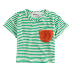 Bobo Choses - Striped Organic Cotton T-Shirt | Green