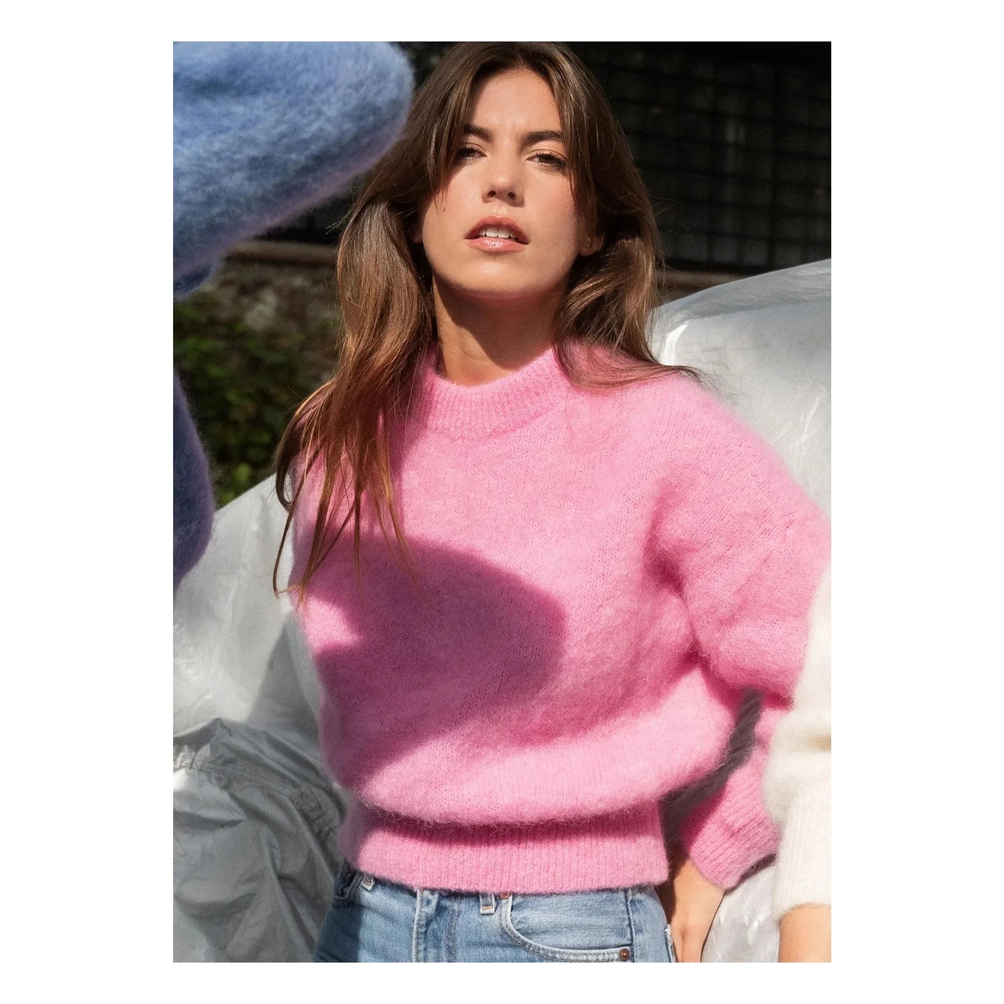 Surprise Paris - Jane Super Kid Mohair kazak | Pembe