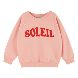 Emile et Ida - Organik Pamuklu Sweat Soleil | Pembe