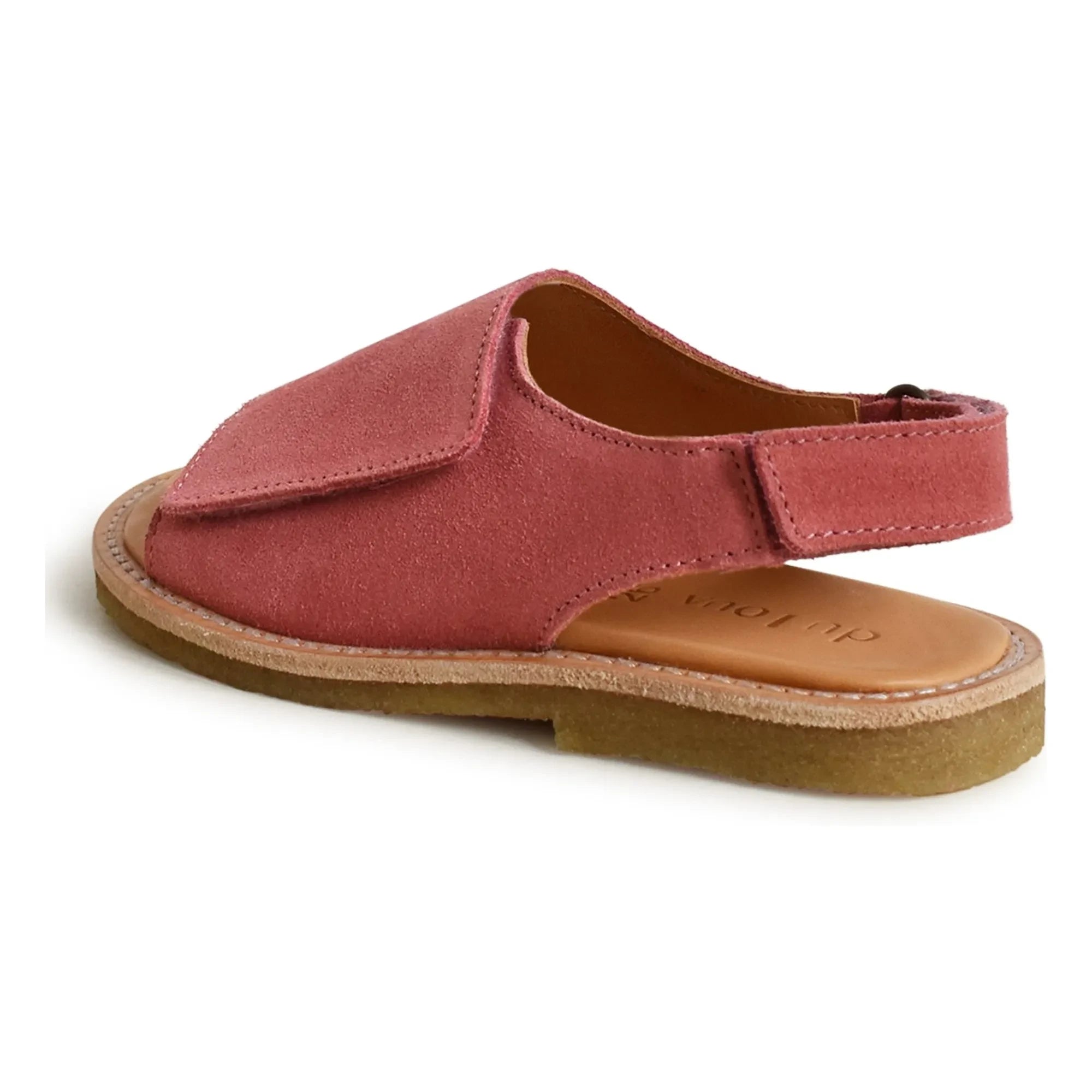 du Loua - Du Veda Süet Sandaletler | Rosewood
