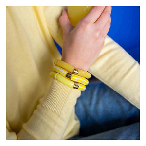 Parabaya - Riviera Amarelo 3 Armbänder | Gelb