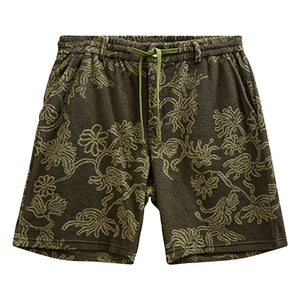 Anerkjendt - Short Akjan Frotte | Dark green