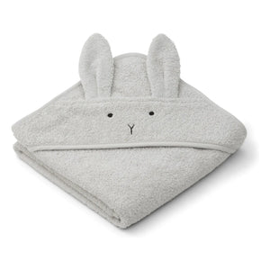Liewood - Albert Bademantel aus Bio-Baumwolle | Hase Dumbo Grau