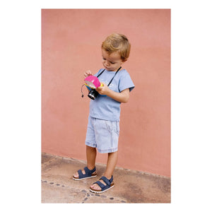 Bonton - Kurzes Chambray-Hemd Lyon | Jeansblau