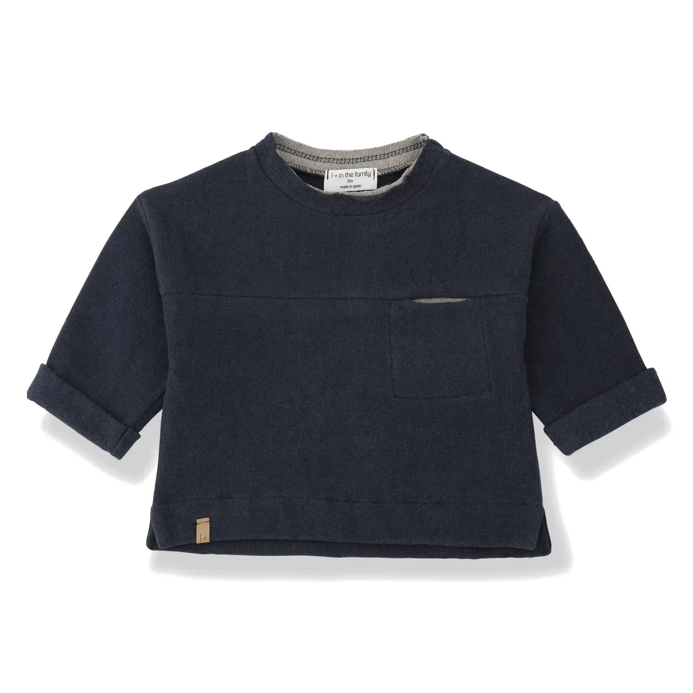 1+ in the family - Vercelli Sweatshirt | Koyu Mavi