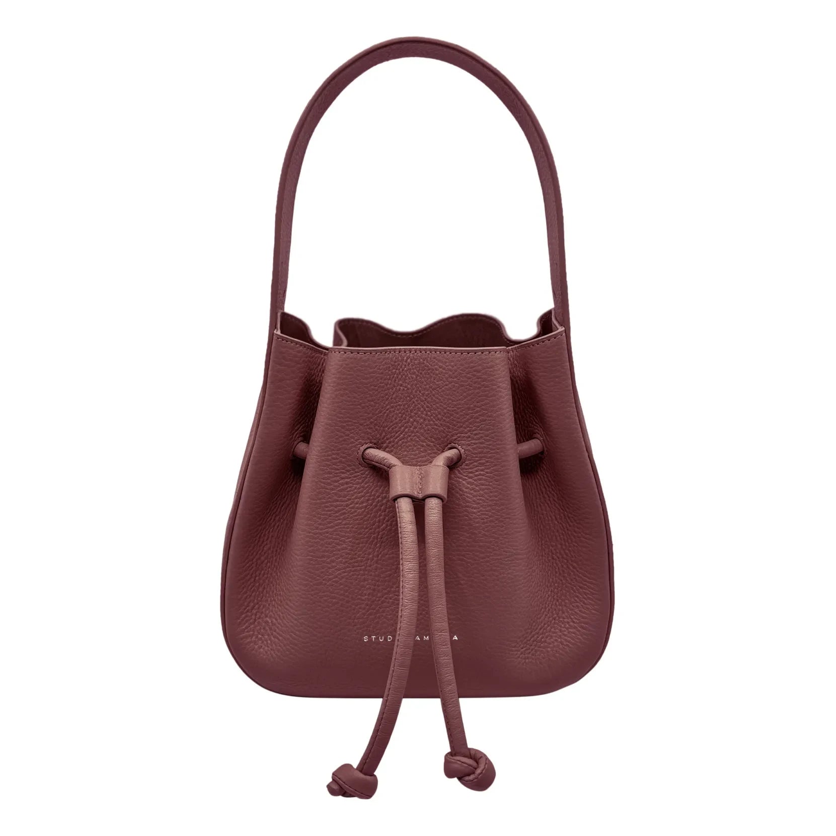 Studio Amélia - Büzgülü Mini çanta | Aubergine