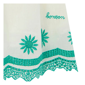 Bonton - Lena Kleid mit Rüschen | Ecru