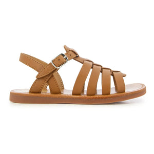 Pom d'Api - Plagette Bağcıklı sandaletler | Camel