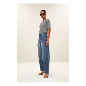 By Bar – Mid Begum Hose | Denim Blau