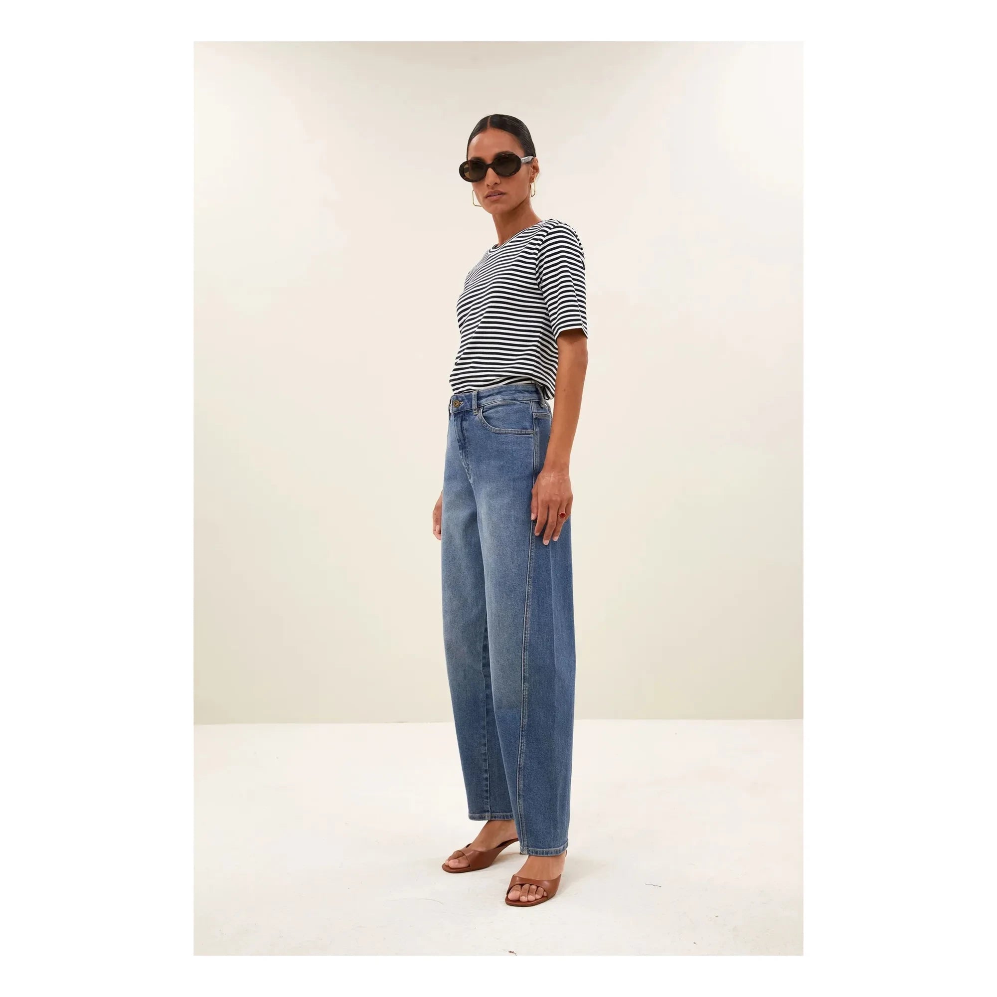 By Bar – Mid Begum Hose | Denim Blau