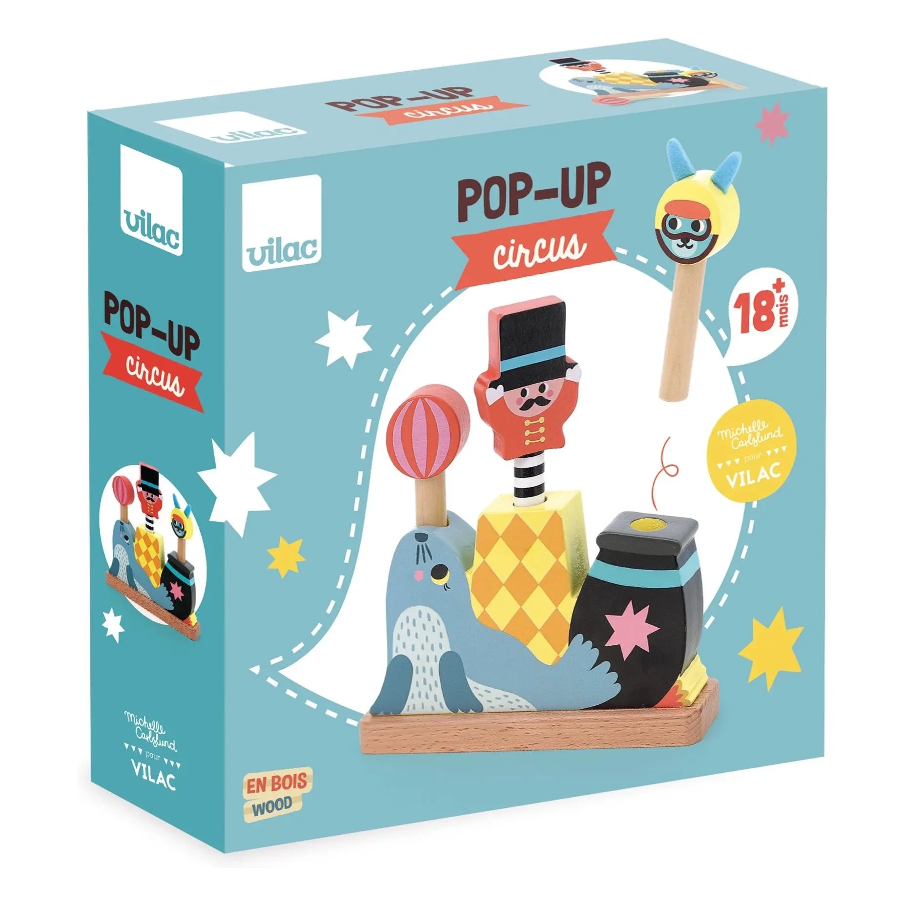 Vilac - Pop-up Zirkus - Michelle Carlslund