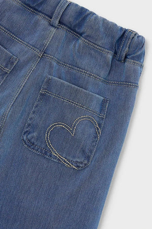 Çocuklar için wide leg kot pantolon