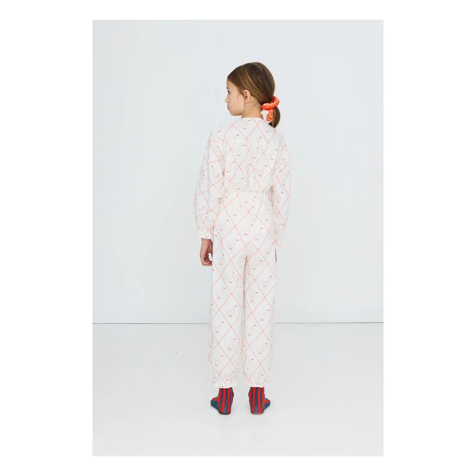 Tinycottons - "Kazlar" Pijama | Beyaz