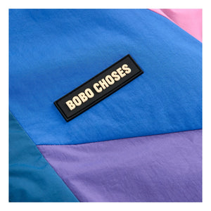 Bobo Choses – Wendbare wasserdichte Jacke mit Kleeblattmuster aus recycelten Fasern | Lila
