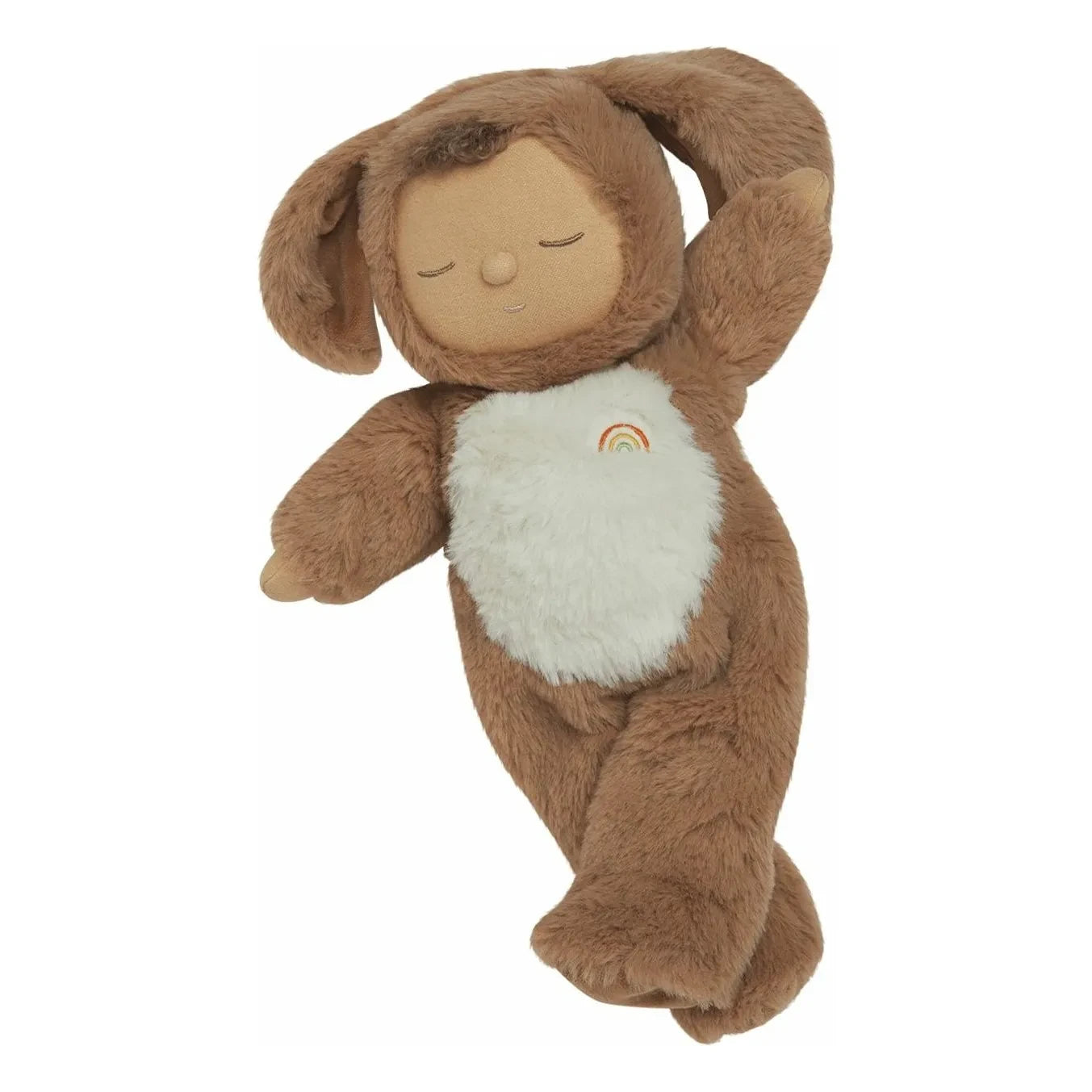 Olli Ella - Sevimli Dinkum Köpek Oyuncak Bebek | Açık kahverengi