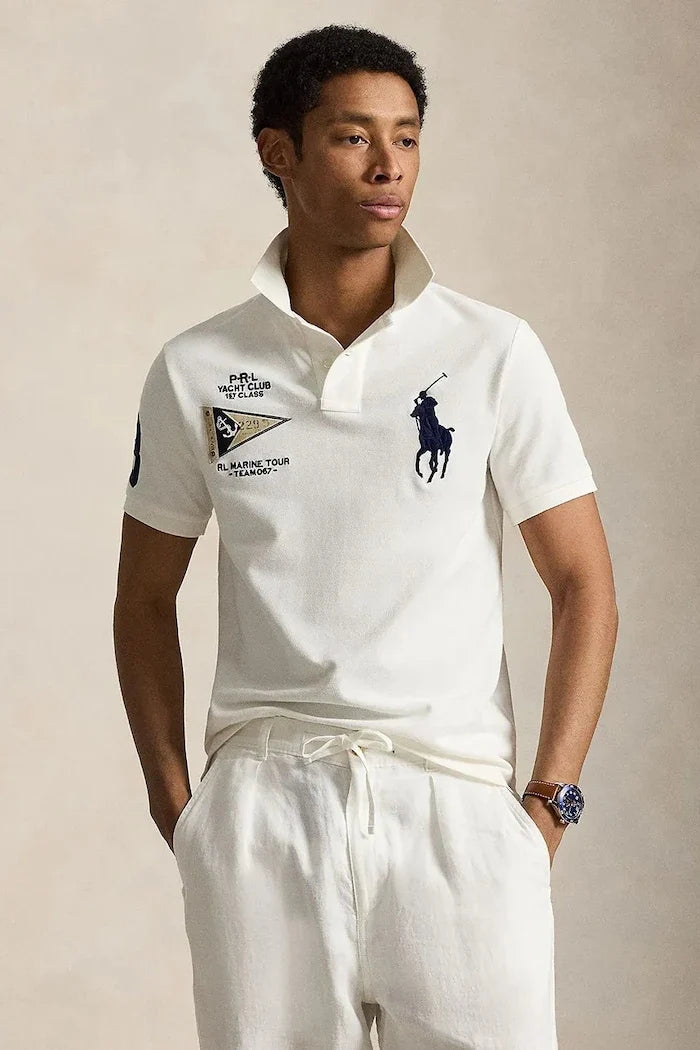 Polo Ralph Lauren Erkek Pamuklu Yakalı Tişört