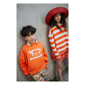 Repose AMS - Organic Cotton Crewneck | Turuncu