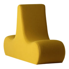 Verpan - Welle Double Lounge Modülü - Yün | Sarı