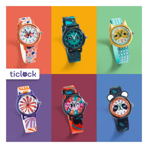 Djeco - TICLOCK - Panda Watch | Black