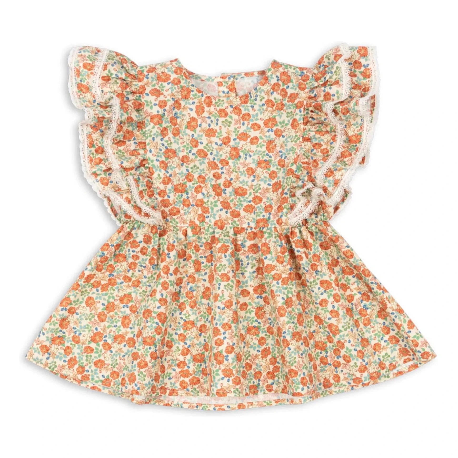 Konges Sløjd - Verbena Organic Cotton Blouse | Orange