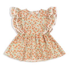 Konges Sløjd - Verbena Organic Cotton Blouse | Orange