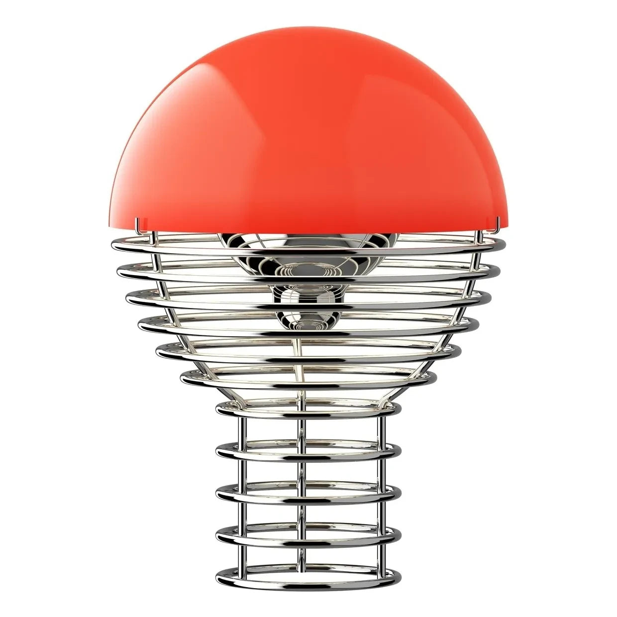 Verpan - Wire Nomad Lampe Ø18 cm | Rot