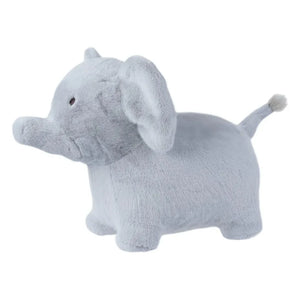 Wild & Soft - Hüpfender Elefant | Hellgrau
