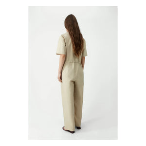 Cordera - Baumwoll-Jumpsuit | Beige