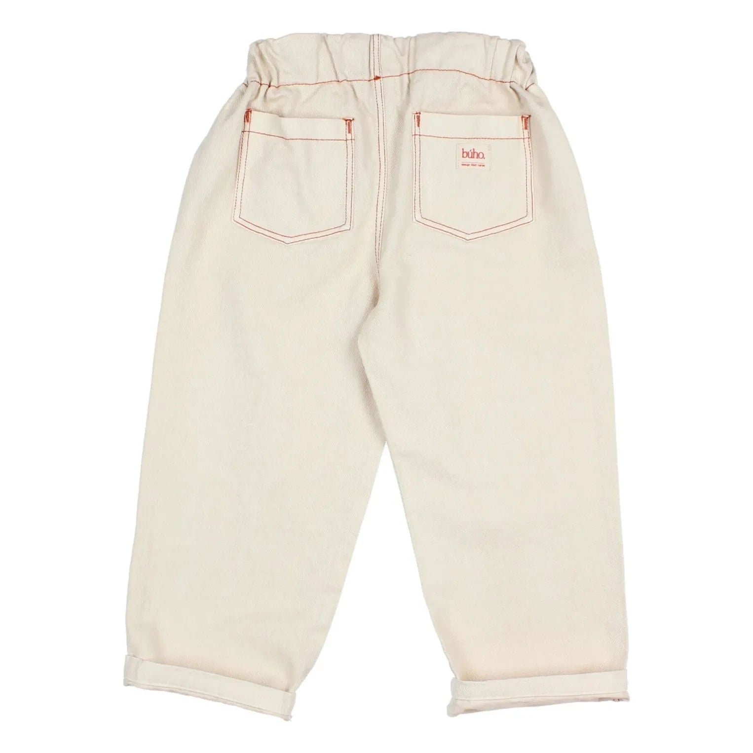 Búho - Denim Lyocell pantolon | Ekru